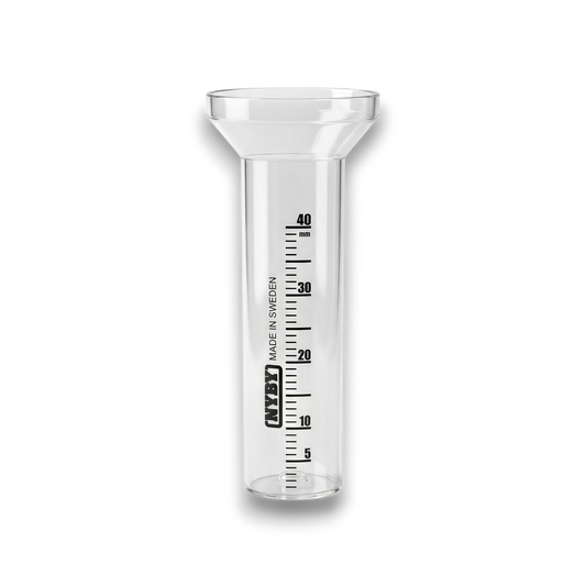 Rain gauge for measuring fermentation
