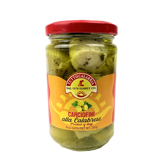 Carciofini alla Calabrese (kronärtskockor)