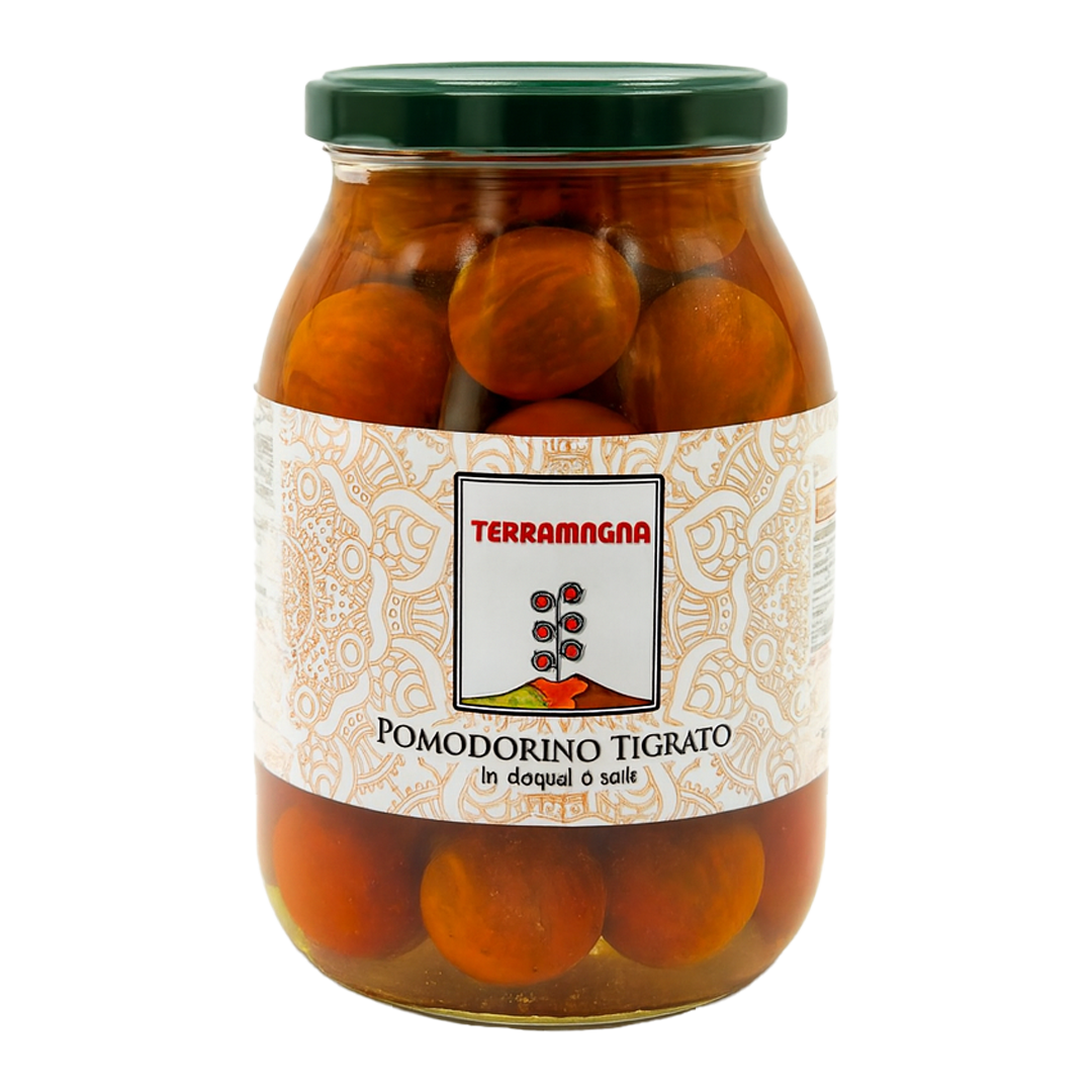 Pomodoro tigrato al naturale