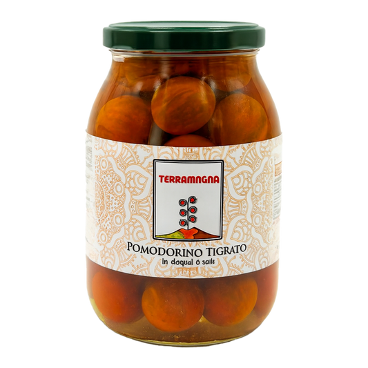 Pomodoro tigrato al naturale