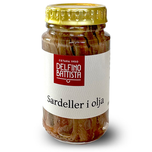 Sardeller i olivolja - Cetara