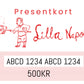 Test gift card