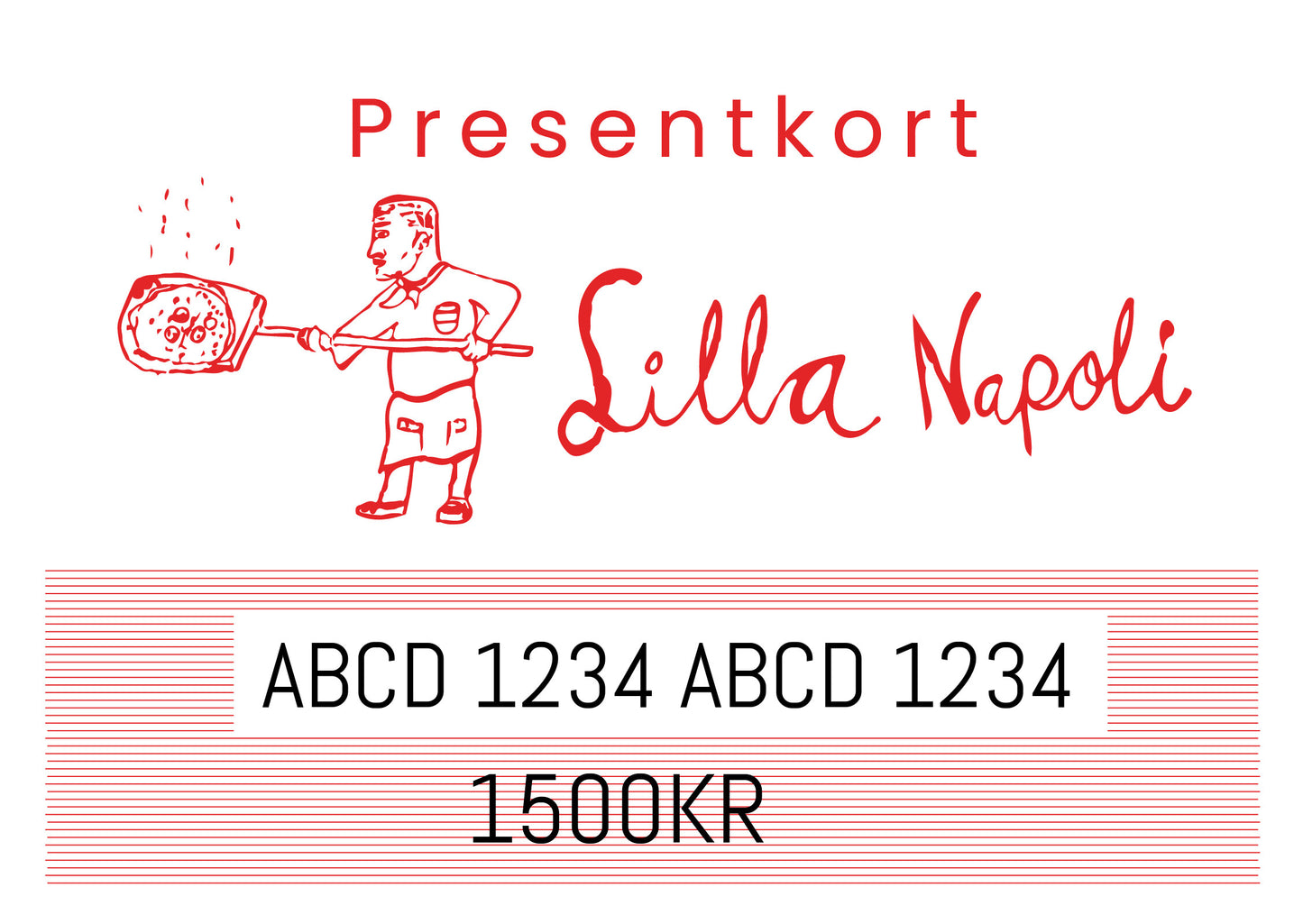Test gift card